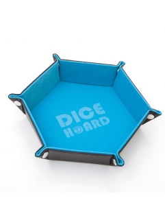 Dice Hoard Dice Tray Hex Blue RRP$26