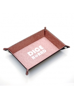 Dice Hoard Dice Tray Glitter Rose Gold RRP$24