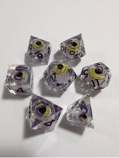 Dice Hoard Aurora (Eye) Set 74 RRP$48